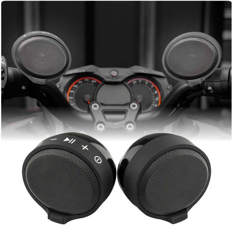 DS18 2.5in Handlebar Mount Speakers Full-Range Amplified Class D USB Port Water Resistant - Image 12