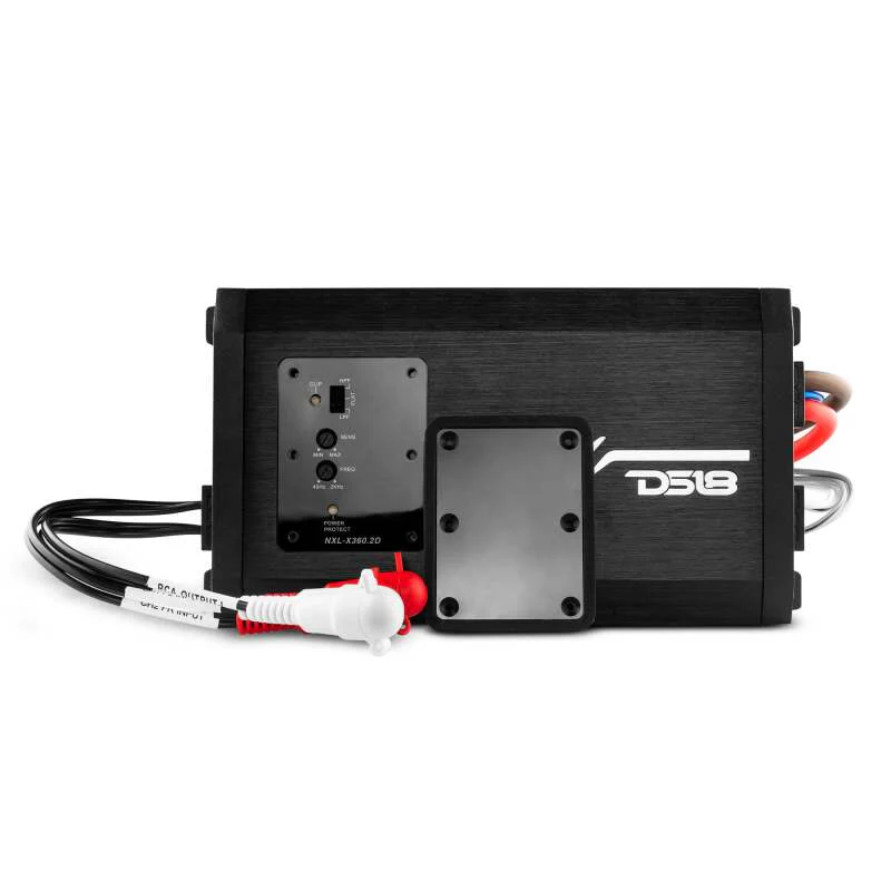 DS18 2-Channel Class-D Amp Full-Range 2x 180 Watts RMS at4 ohmIP67 Waterproof Rating - Image 5