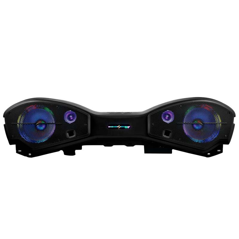 DS18 2024+ JL/JLU/JT Jeep Overhead Soundbar w/ 2x 8in Speakers & 2x 3.8in Tweeters Included w/ LEDs - Image 5