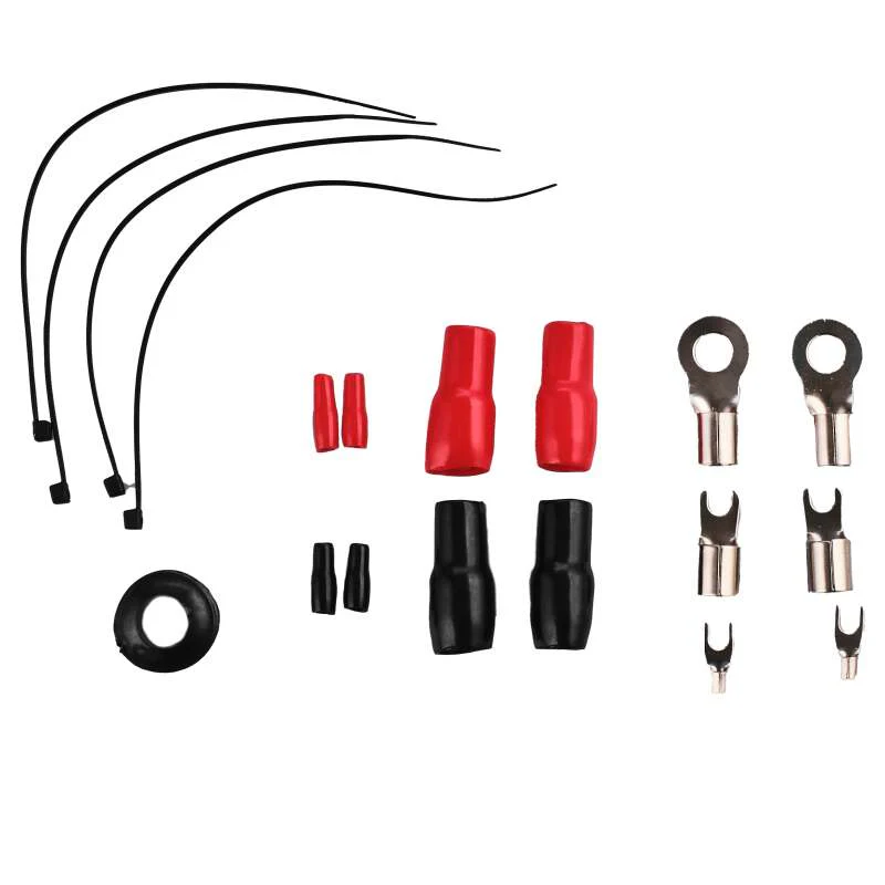 DS18 4-GA Amplifier Install Kit Advance- Red - Image 5