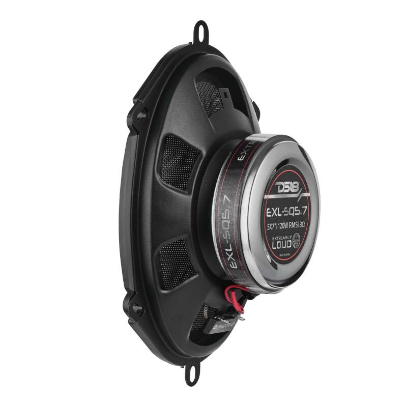 DS18 5x7in 120 Watts RMS 3 ohm 2-Way Coaxial Speakers And Component System w/ Fiberglass Cone - Image 5