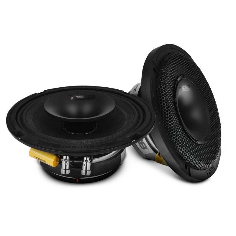 DS18 6.5in 150 Watts RMS 4 ohm Mid-Range Loudspeaker Shallow Grill Included