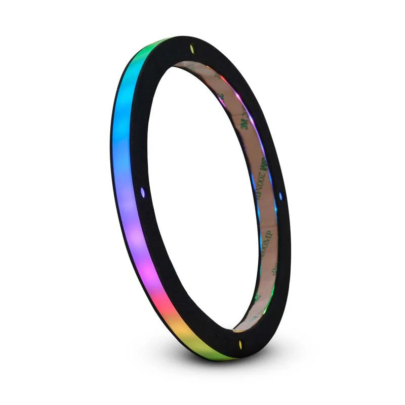 DS18 6.5in Digital LED Speaker Ring w/ Digital LED lights 1/2in Spacer Depth - Image 6