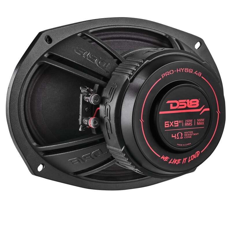 DS18 6x9in 250 Watts RMS 4 ohm Mid-Range Loudspeaker w/ Water Resistant Cone - Image 5