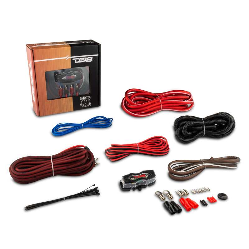 DS18 Amplifier Installation Kit 4-GA OFC 100% Copper - Image 4