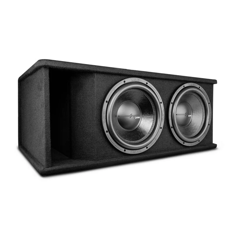 DS18 Dual 12in Loaded 1500 Watts RMS 2x ZR12.4D Ported Enclosure w/ Subwoofer - Image 7