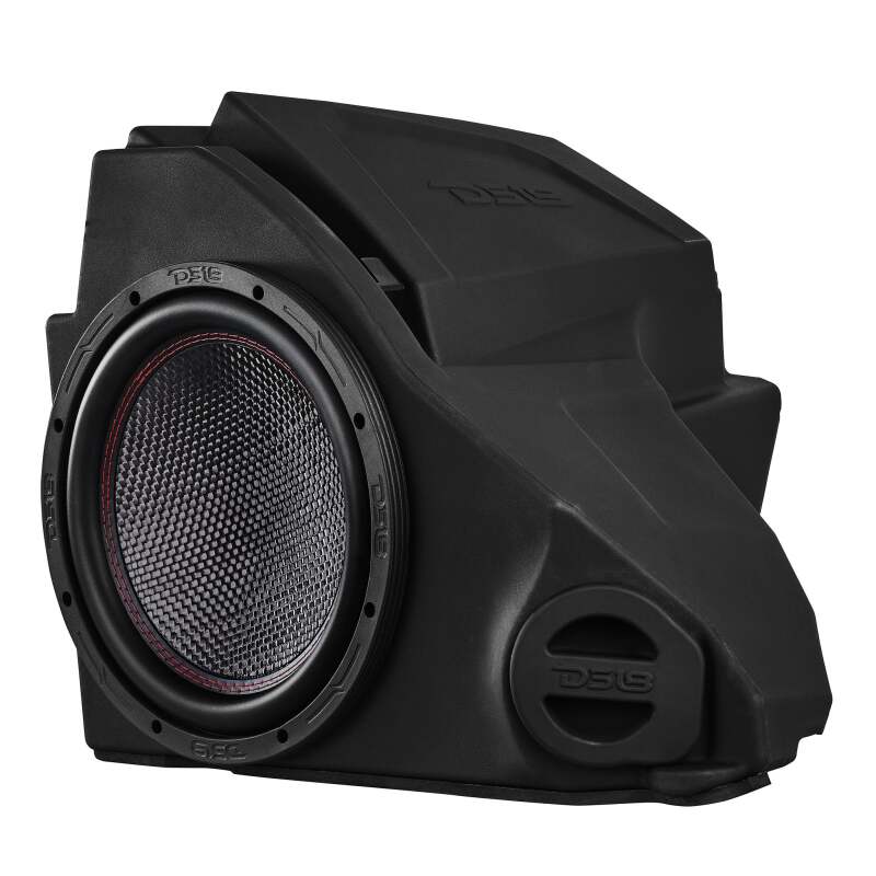 DS18 Polaris RZR Glove Box Enclosure with 10in Carbon Fiber Subwoofer Included 600 Watts RMS - Image 2