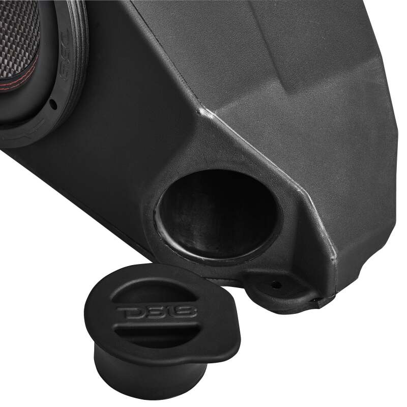 DS18 Polaris RZR Glove Box Enclosure with 10in Carbon Fiber Subwoofer Included 600 Watts RMS - Image 5