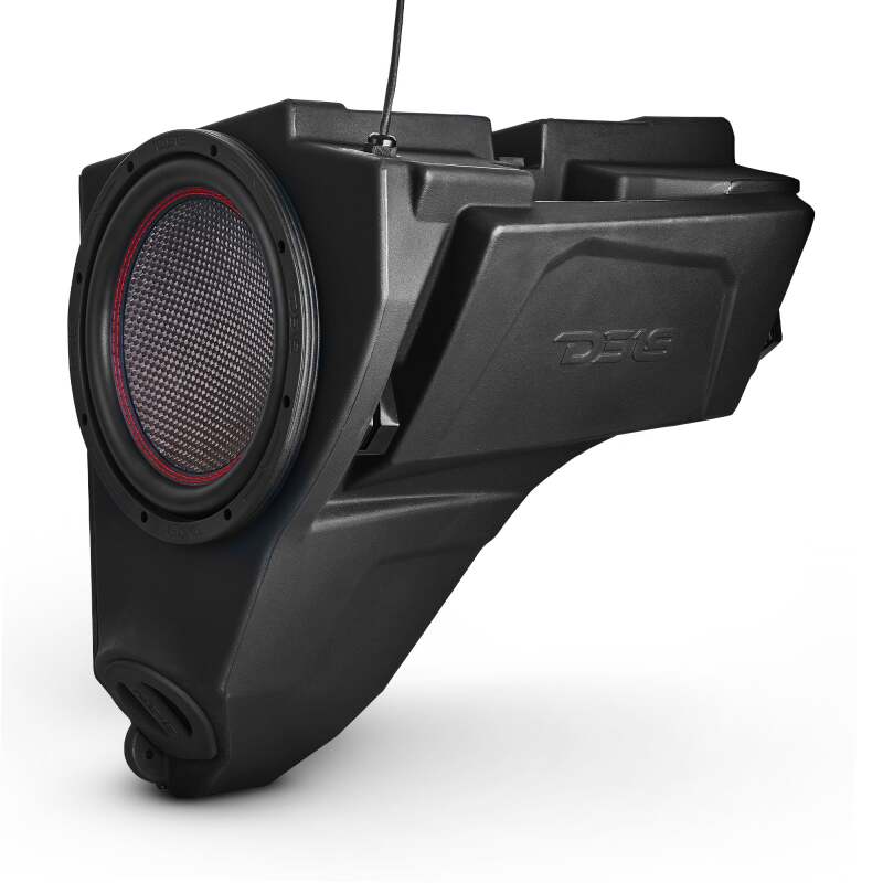 DS18 Polaris RZR Glove Box Enclosure with 10in Carbon Fiber Subwoofer Included 600 Watts RMS - Image 6