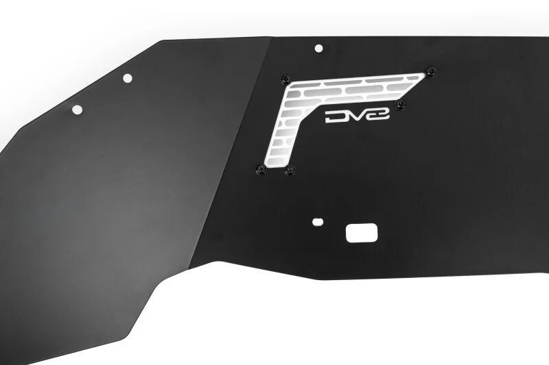 DV8 21-25 Ford Bronco Rear Aluminum Inner Fenders - Black - Image 4
