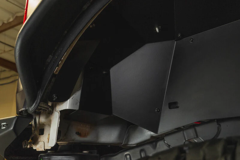 DV8 21-25 Ford Bronco Rear Aluminum Inner Fenders - Black - Image 8