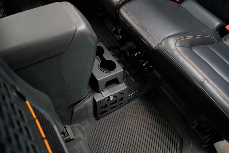 DV8 21+ Ford Bronco Rear Seat Cup Holder and Molle Panels (2-Door Models) - Image 12