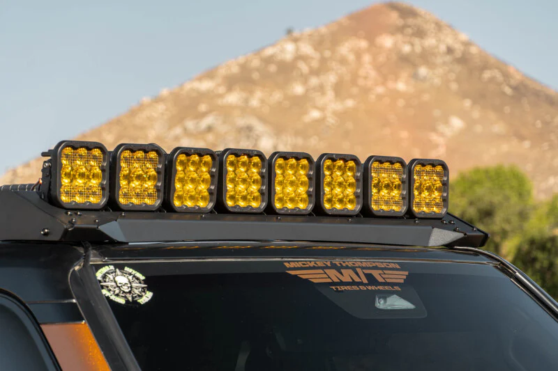 DV8 24-25 Toyota Land Cruiser / GX550 Roof Rack Light Mount (for RRTL4-01) - Image 9