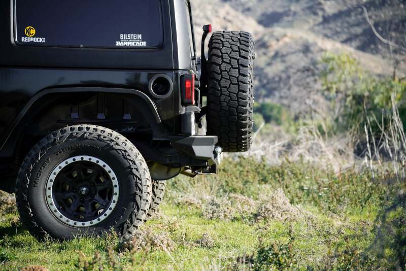 DV8 Offroad 07-18 Jeep Warngler JK Full-Width Rear Bumper - Image 5