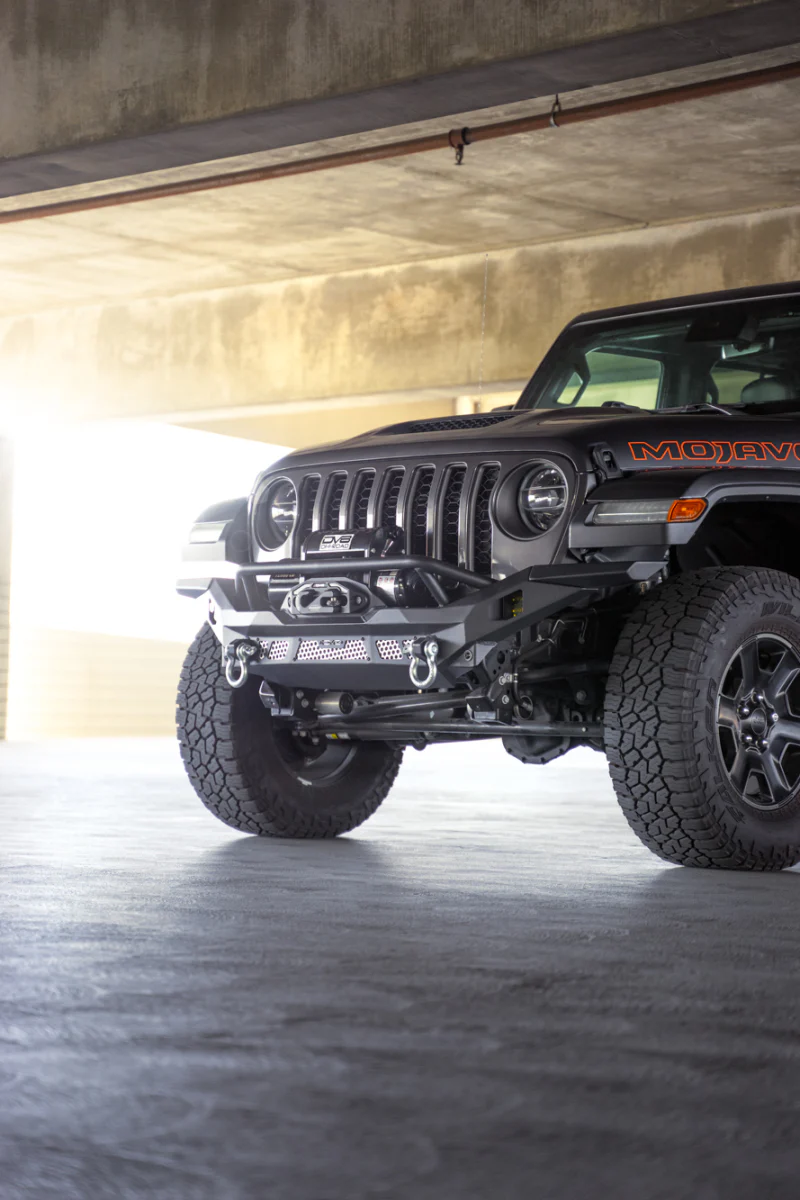 DV8 Offroad 07-18 Jeep Wrangler JK / 18-23 Wrangler JL / 20-23 Gladiator JT MTO Series Front Bumper - Image 24