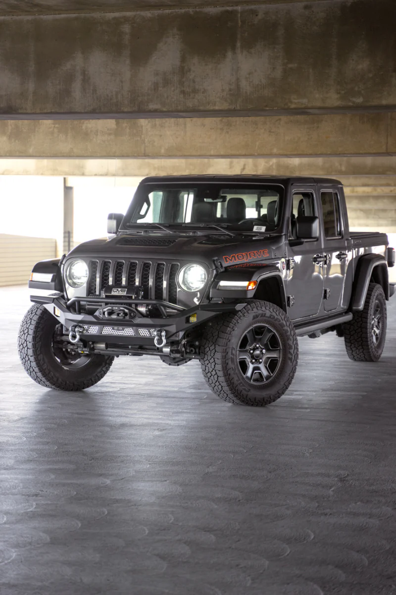 DV8 Offroad 07-18 Jeep Wrangler JK / 18-23 Wrangler JL / 20-23 Gladiator JT MTO Series Front Bumper - Image 4
