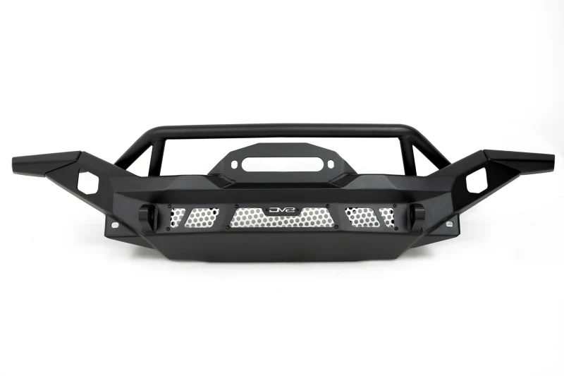 DV8 Offroad 07-18 Jeep Wrangler JK / 18-23 Wrangler JL / 20-23 Gladiator JT MTO Series Front Bumper - Image 5