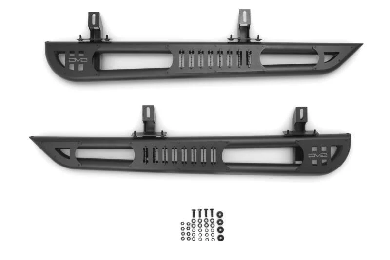 DV8 Offroad 07-18 Jeep Wrangler JK 2 Door Body/Pinch Weld Mounted Side Steps - Image 13