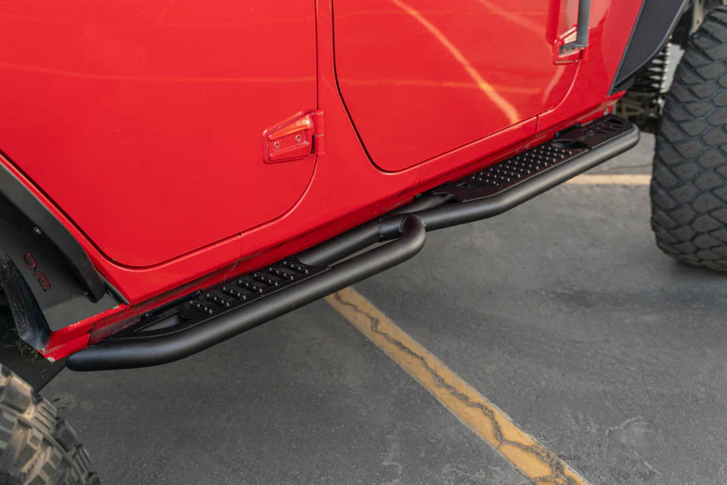 DV8 Offroad 07-18 Jeep Wrangler JK (4 Door Only) OE Plus Side Steps - Image 22