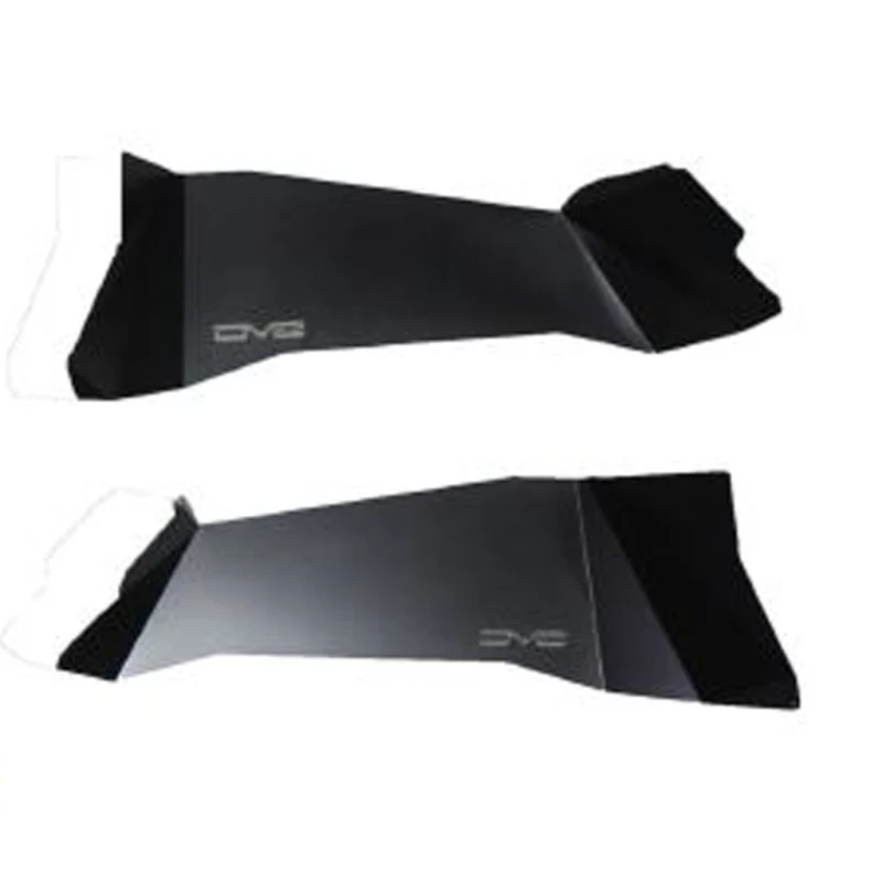 DV8 Offroad 07-18 Jeep Wrangler JK Rear Aluminum Inner Fender - Black - Image 2