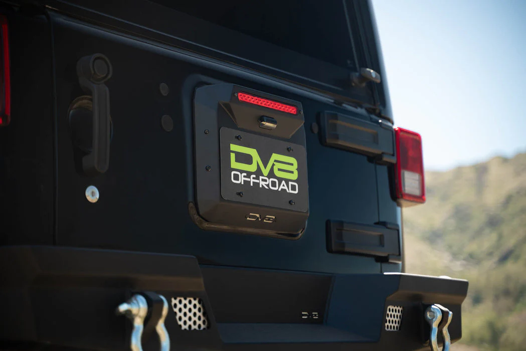 DV8 Offroad 07-18 Jeep Wrangler JK Spare Tire Delete - Image 2