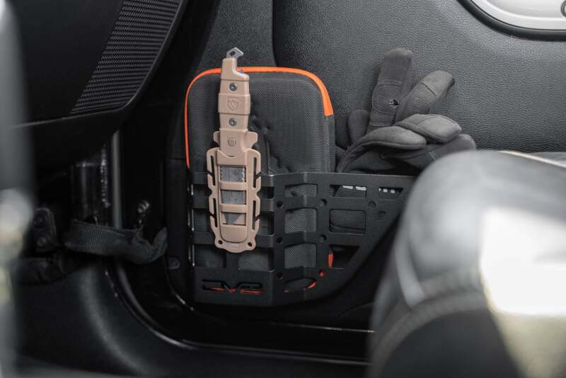 DV8 Offroad 11-18 Jeep Wrangler JK Front Door Pocket Molle Panels - Image 10