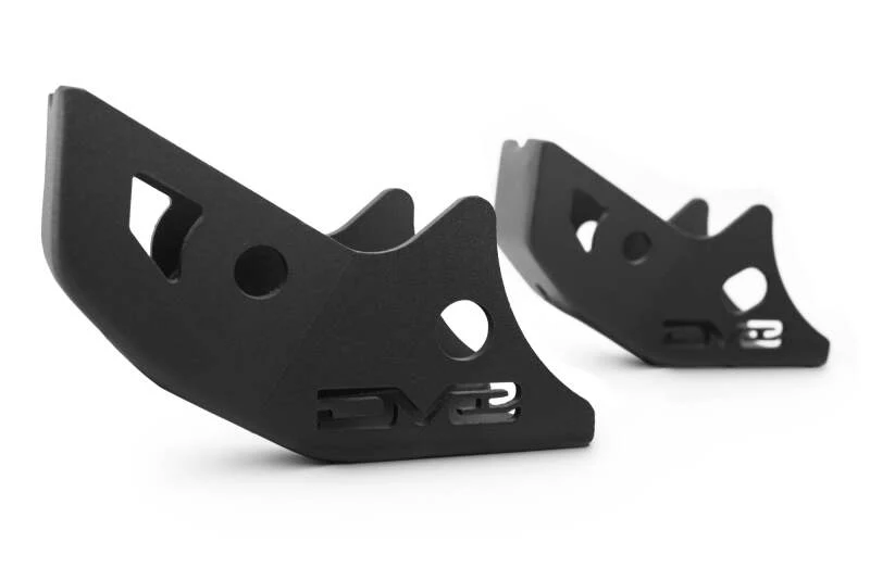 DV8 Offroad 16-23 Toyota Tacoma Rear Shock Skid Plates - Image 9