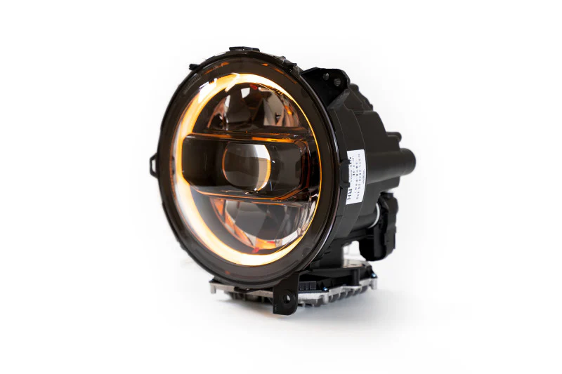 DV8 Offroad 18-22 Jeep Gladiator Wrangler LED Projector Headlights - Image 5