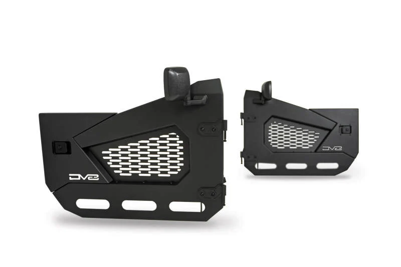 DV8 Offroad 18-22 Jeep Wrangler JL/JT Spec Series Half Doors - Front Set - Image 11