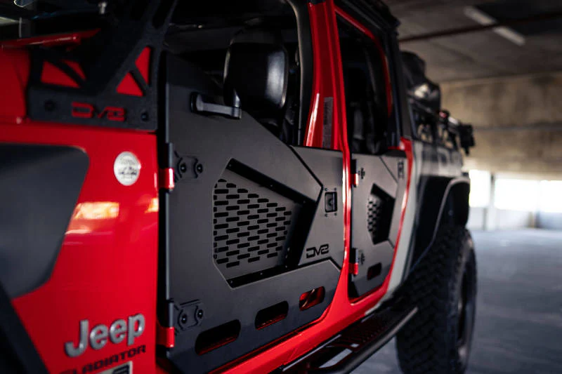 DV8 Offroad 18-22 Jeep Wrangler JL/JT Spec Series Half Doors - Front Set - Image 16