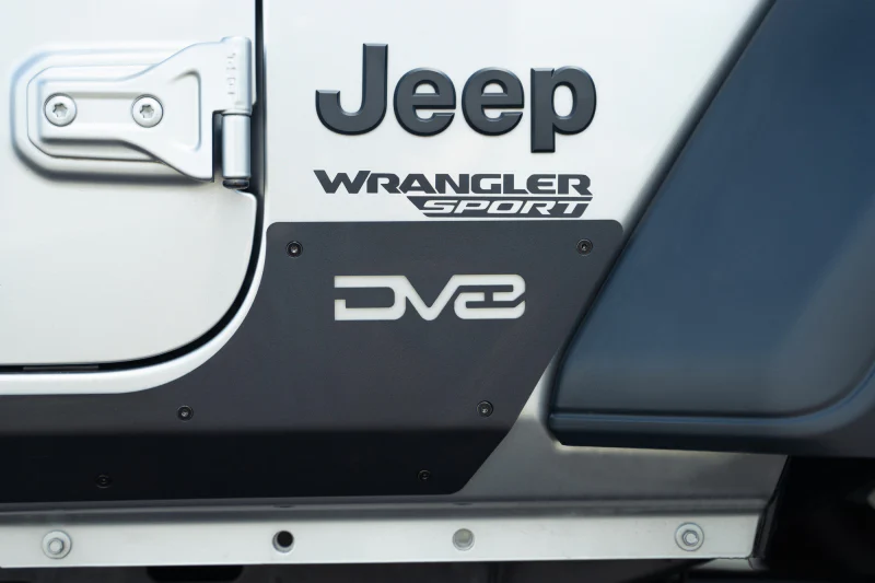 DV8 Offroad 18-23 Jeep Wrangler JL Rock Skins (2 Door Only) - Image 2