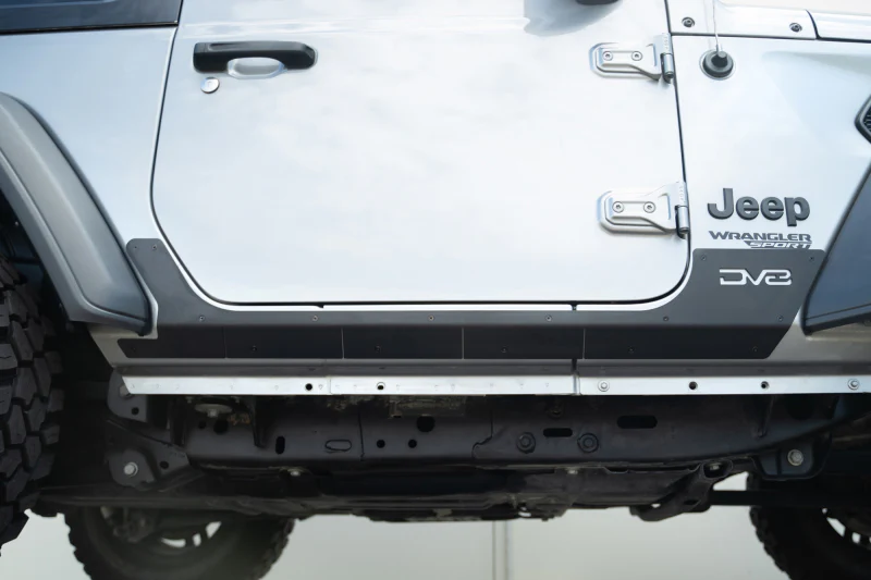 DV8 Offroad 18-23 Jeep Wrangler JL Rock Skins (2 Door Only) - Image 4