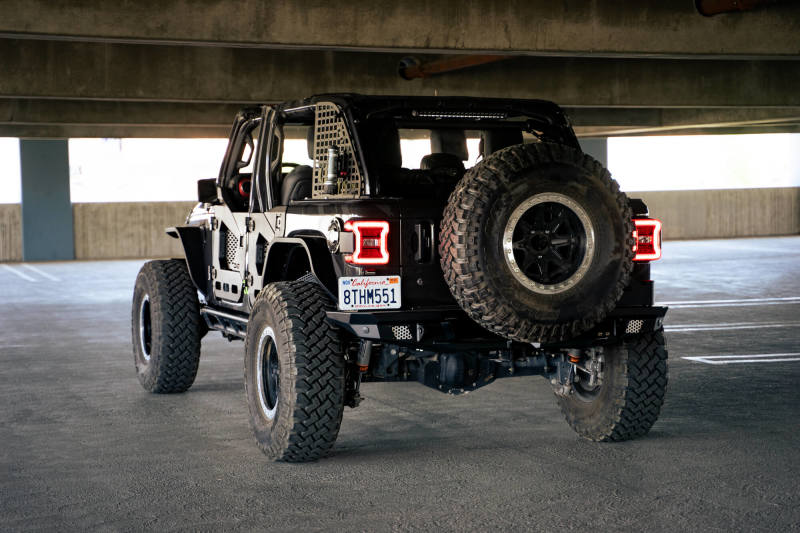 DV8 Offroad 18-23 Jeep Wrangler JL Slim Fender Flares - Image 17