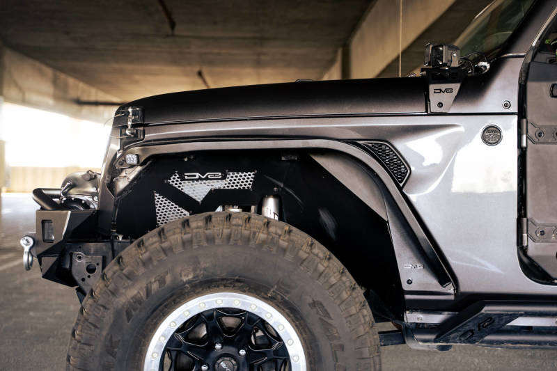 DV8 Offroad 18-23 Jeep Wrangler JL Slim Fender Flares - Image 2