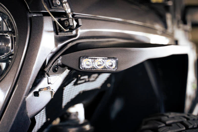 DV8 Offroad 18-23 Jeep Wrangler JL Slim Fender Flares - Image 20