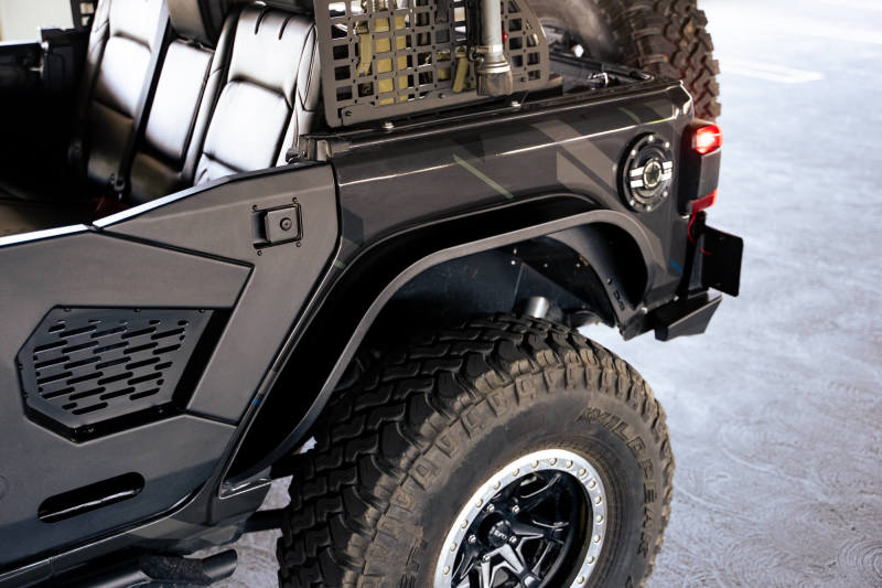 DV8 Offroad 18-23 Jeep Wrangler JL Slim Fender Flares - Image 25