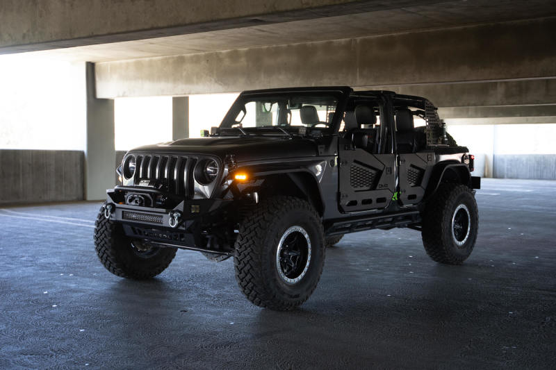 DV8 Offroad 18-23 Jeep Wrangler JL Slim Fender Flares - Image 4