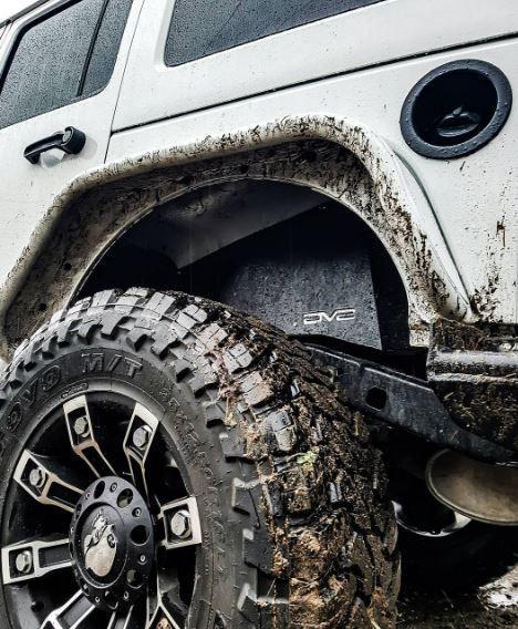 DV8 Offroad 18-24 Jeep Wrangler JL Rear Inner Fenders