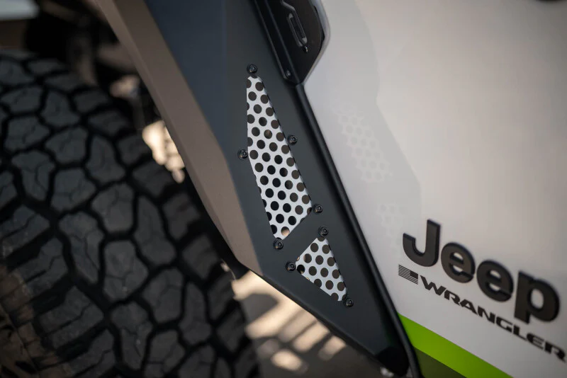 DV8 Offroad 18-25 Jeep Wrangler JL Armor Fender Flares - Image 8