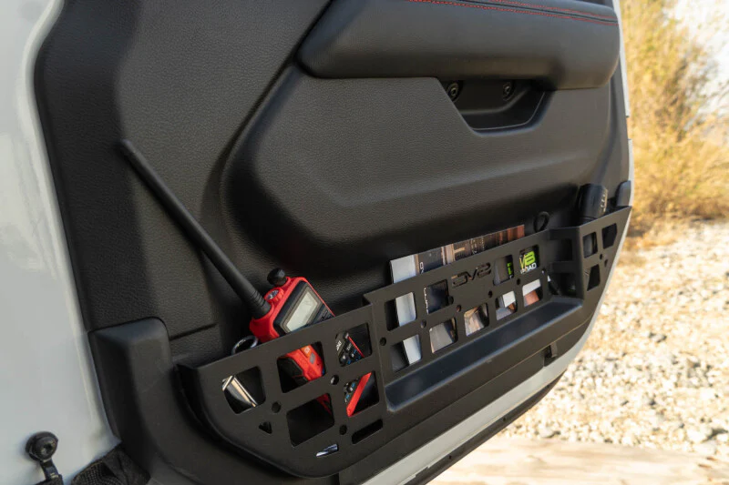 DV8 Offroad 18-25 Jeep Wrangler JL Electric Seat Front Door Molle Pockets - Image 18