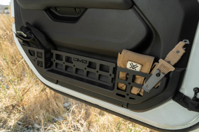 DV8 Offroad 18-25 Jeep Wrangler JL Electric Seat Front Door Molle Pockets - Image 21