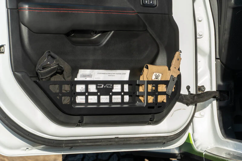 DV8 Offroad 18-25 Jeep Wrangler JL Electric Seat Front Door Molle Pockets - Image 23