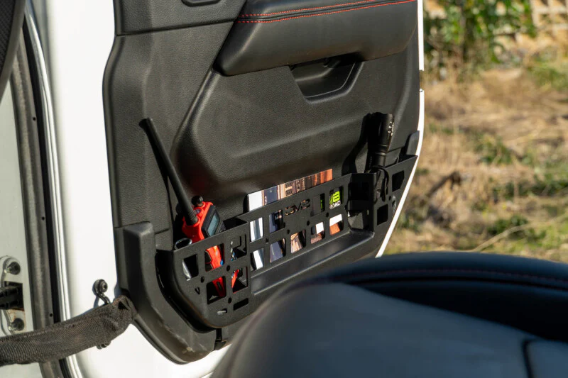 DV8 Offroad 18-25 Jeep Wrangler JL Electric Seat Front Door Molle Pockets - Image 25