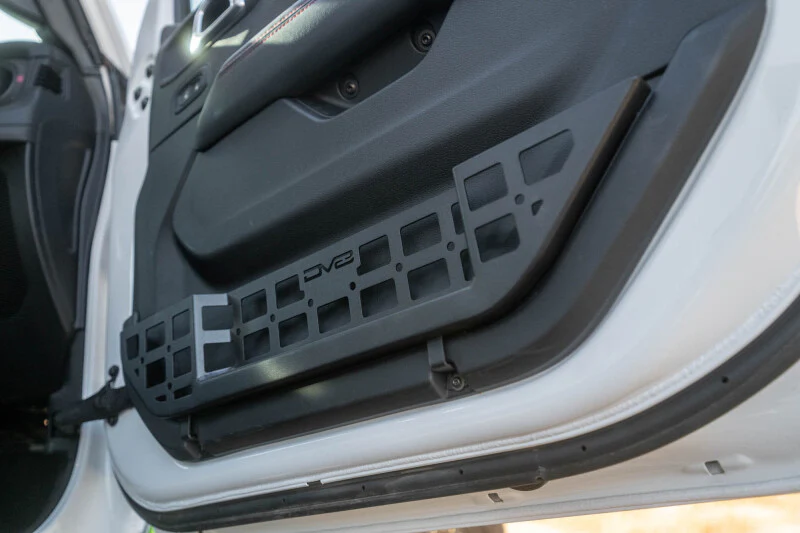 DV8 Offroad 18-25 Jeep Wrangler JL Electric Seat Front Door Molle Pockets - Image 7