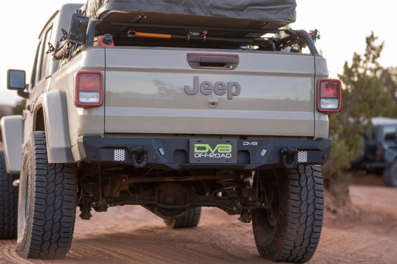 DV8 Offroad 20-23 Jeep Gladiator JT MTO Series Rear Bumper - Image 23