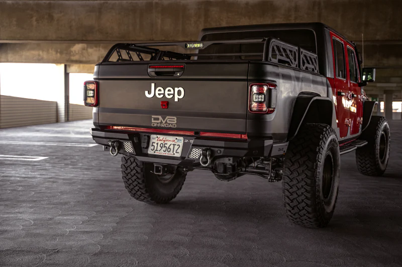 DV8 Offroad 20-23 Jeep Gladiator JT MTO Series Rear Bumper - Image 7