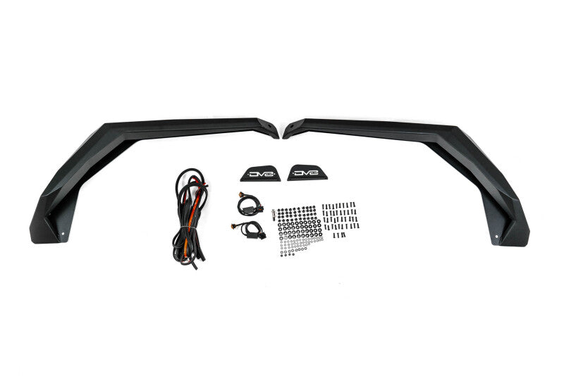 DV8 Offroad 20-25 Jeep Gladiator JT Armor Fender Flares - Image 3