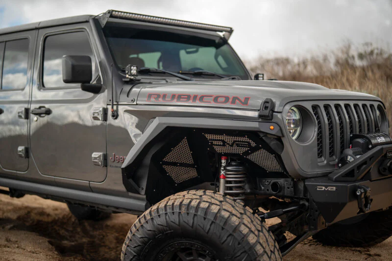 DV8 Offroad 20-25 Jeep Gladiator JT Armor Fender Flares - Image 6