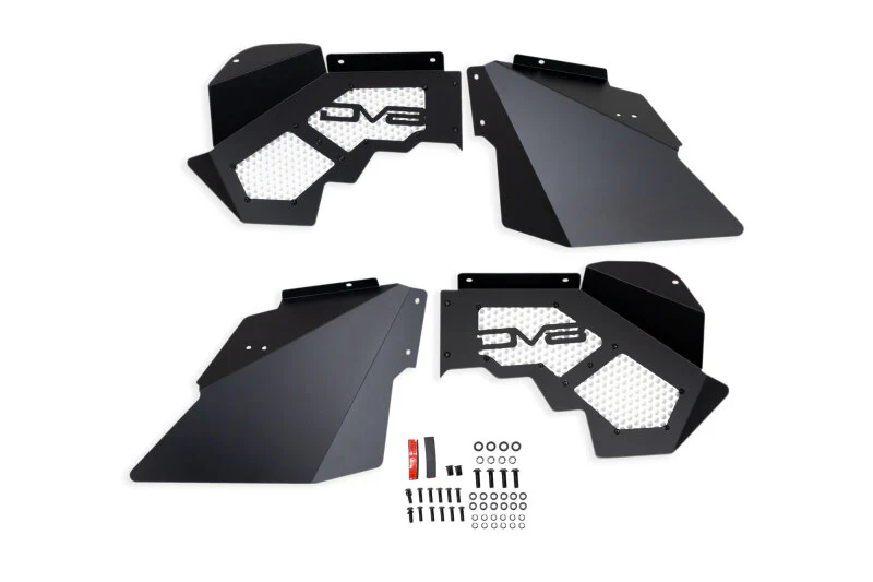 DV8 Offroad 2007-2018 Jeep Wrangler JK Front Inner Fenders - Image 13
