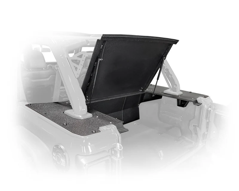 DV8 Offroad 2018+ Jeep Wrangler JL 4 Door Rear Storage Cover - Image 4